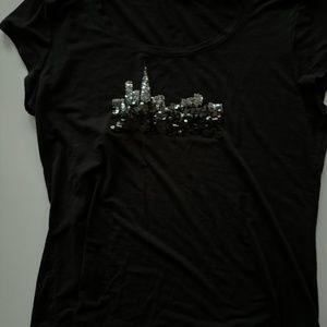 New York and Company sequin tee